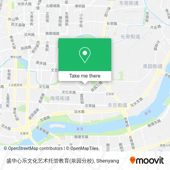 盛华心乐文化艺术托管教育(泉园分校) map