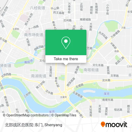 北部战区总医院-东门 map