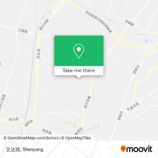 文达路 map