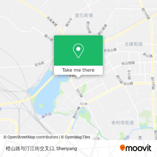 橙山路与汀江街交叉口 map