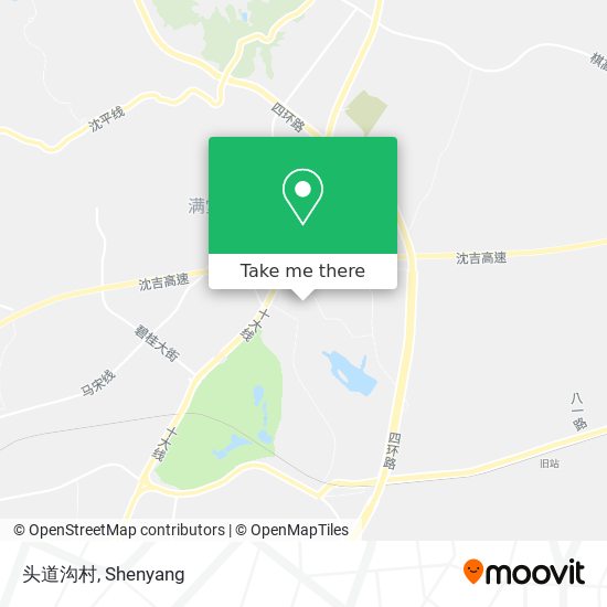 头道沟村 map