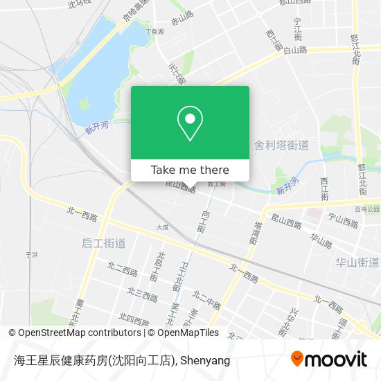海王星辰健康药房(沈阳向工店) map