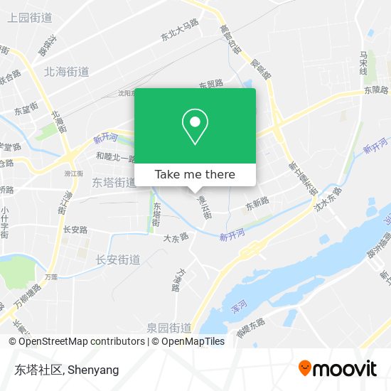 东塔社区 map