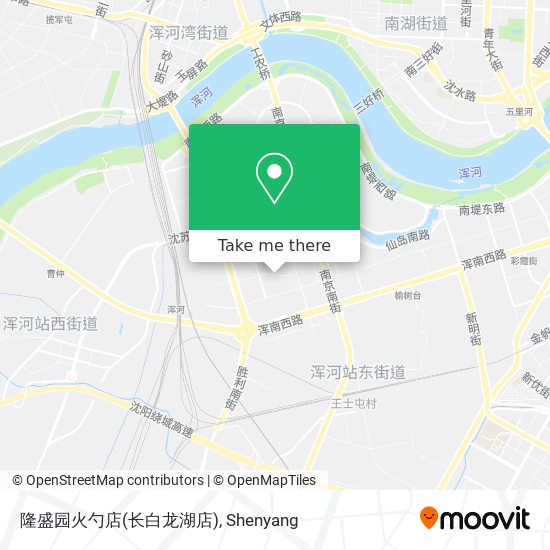 隆盛园火勺店(长白龙湖店) map