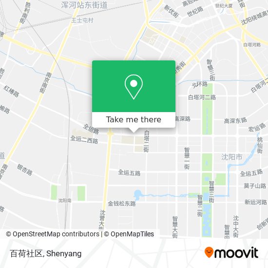 百荷社区 map