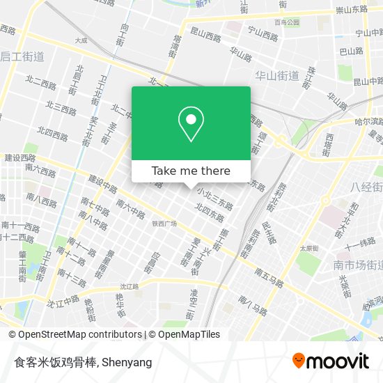 食客米饭鸡骨棒 map
