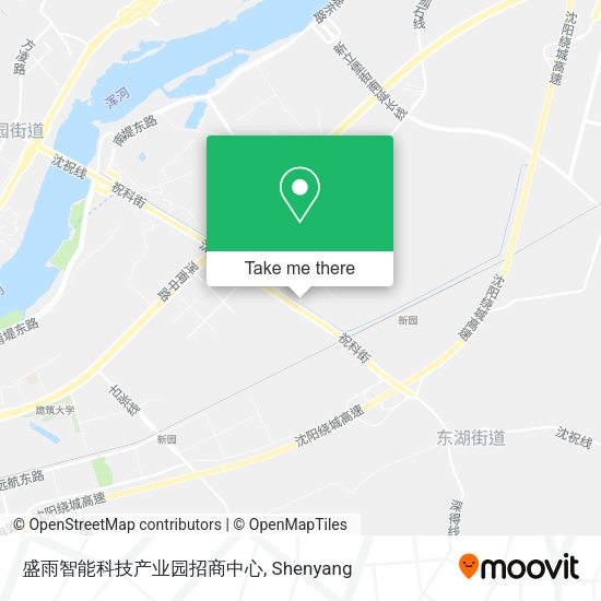 盛雨智能科技产业园招商中心 map