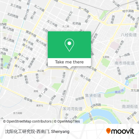 沈阳化工研究院-西南门 map