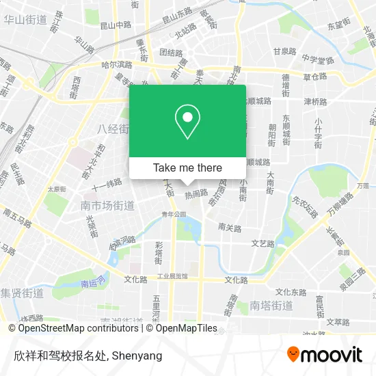 欣祥和驾校报名处 map