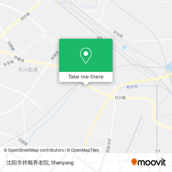 沈阳市祥顺养老院 map