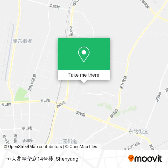 恒大翡翠华庭14号楼 map