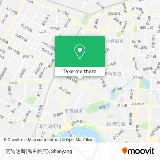 阿迪达斯(民主路店) map