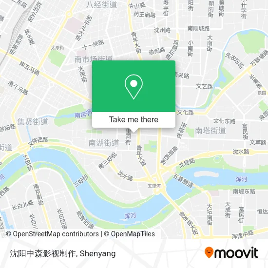 沈阳中森影视制作 map