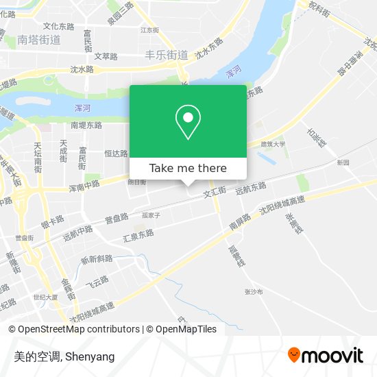 美的空调 map