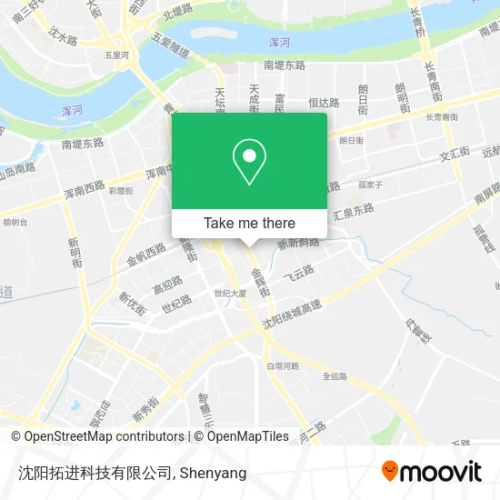 沈阳拓进科技有限公司 map