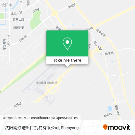 沈阳南航进出口贸易有限公司 map