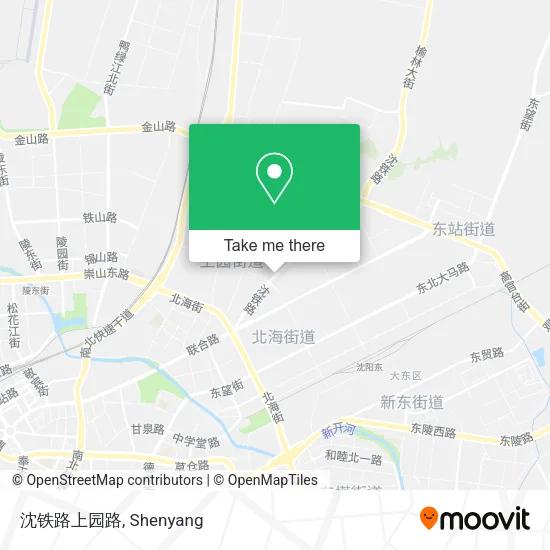沈铁路上园路 map