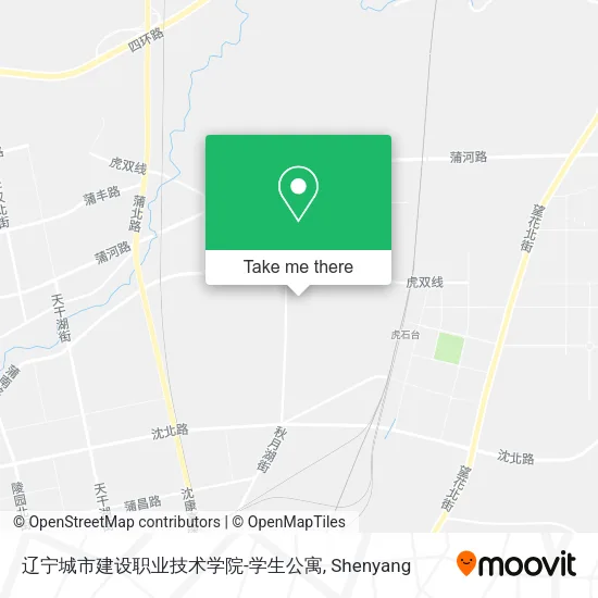 辽宁城市建设职业技术学院-学生公寓 map