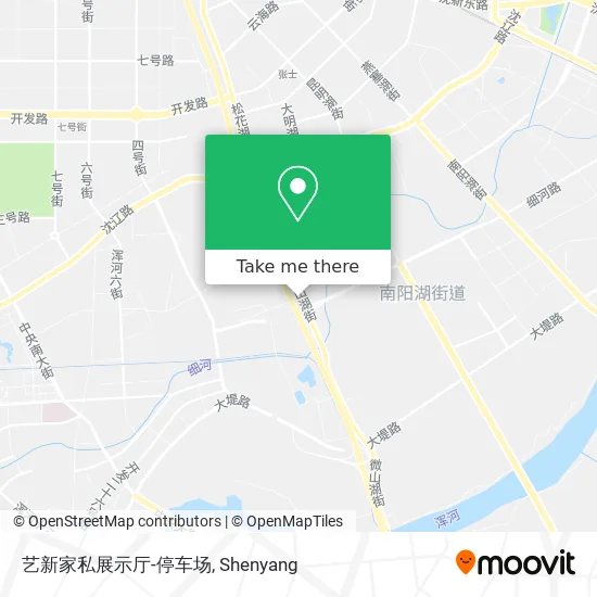 艺新家私展示厅-停车场 map