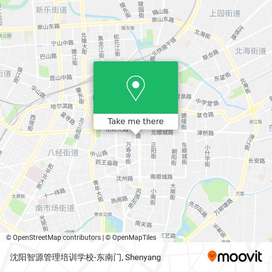 沈阳智源管理培训学校-东南门 map