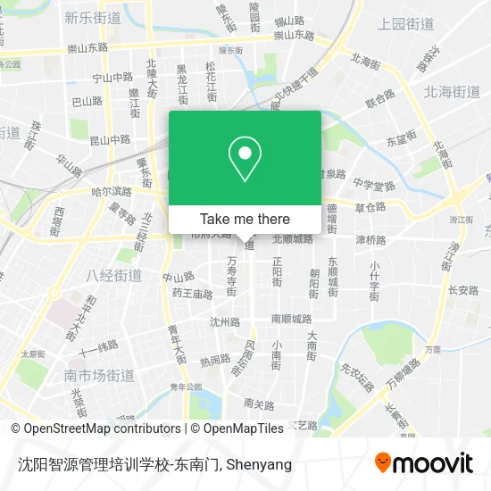 沈阳智源管理培训学校-东南门 map
