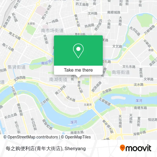 每之购便利店(青年大街店) map