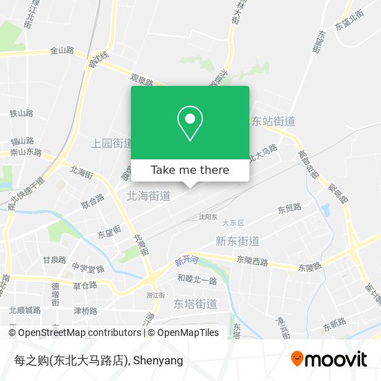 每之购(东北大马路店) map