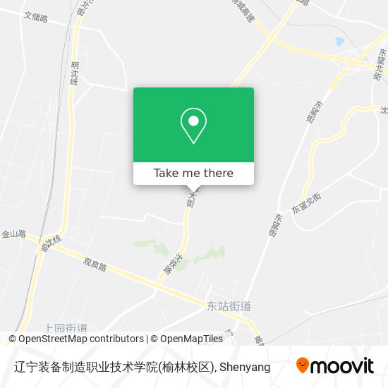 辽宁装备制造职业技术学院(榆林校区) map