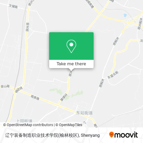 辽宁装备制造职业技术学院(榆林校区) map