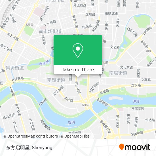 东方启明星 map