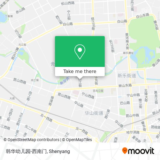 韩华幼儿园-西南门 map