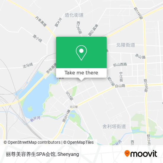 丽尊美容养生SPA会馆 map