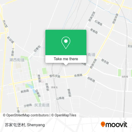 苏家屯堡村 map