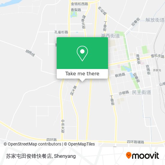 苏家屯田俊锋快餐店 map