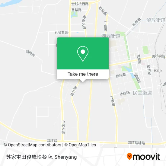 苏家屯田俊锋快餐店 map