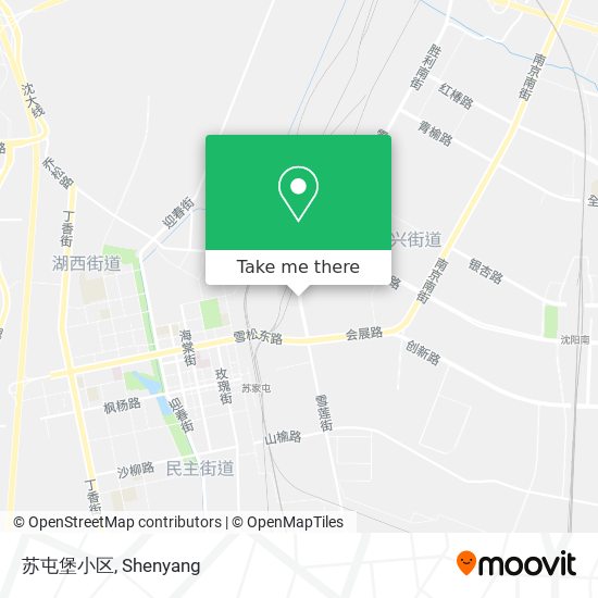 苏屯堡小区 map