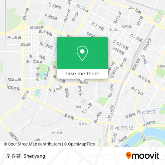 星喜茶 map