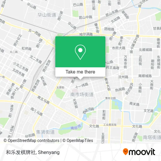 和乐发棋牌社 map