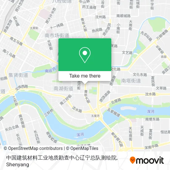 中国建筑材料工业地质勘查中心辽宁总队测绘院 map