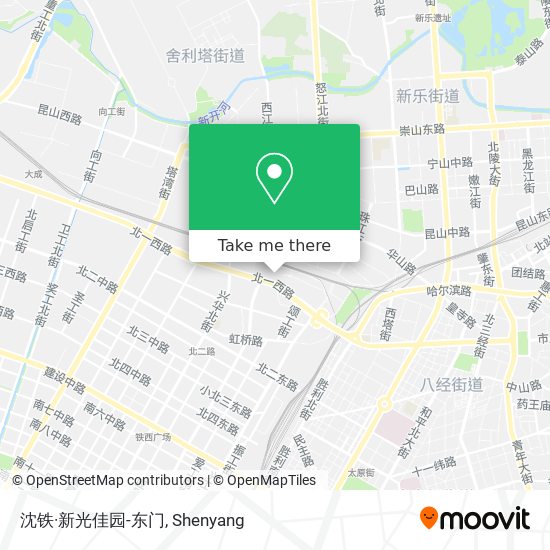 沈铁·新光佳园-东门 map
