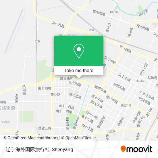 辽宁海外国际旅行社 map