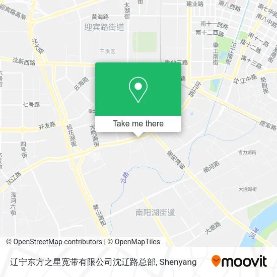 辽宁东方之星宽带有限公司沈辽路总部 map