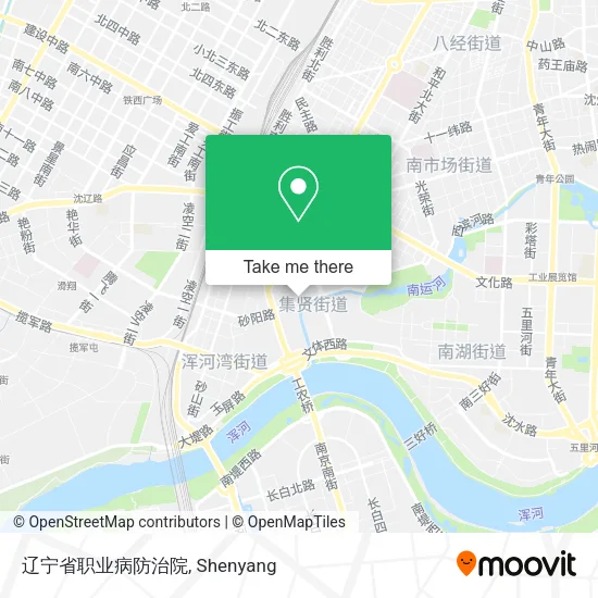 辽宁省职业病防治院 map