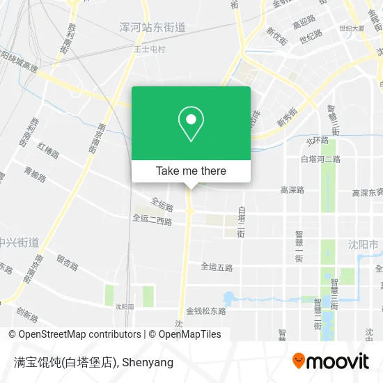 满宝馄饨(白塔堡店) map