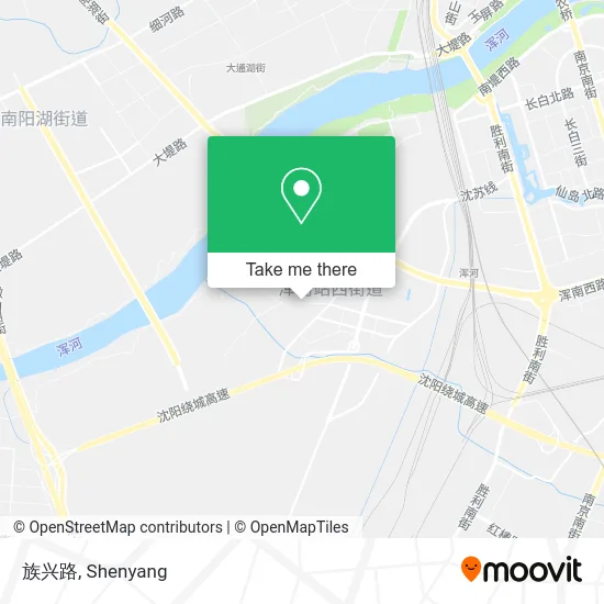 族兴路 map