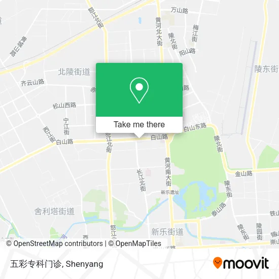 五彩专科门诊 map