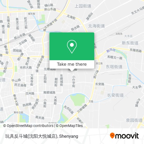 玩具反斗城(沈阳大悦城店) map