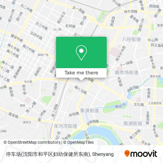停车场(沈阳市和平区妇幼保健所东南) map
