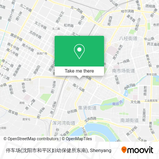 停车场(沈阳市和平区妇幼保健所东南) map