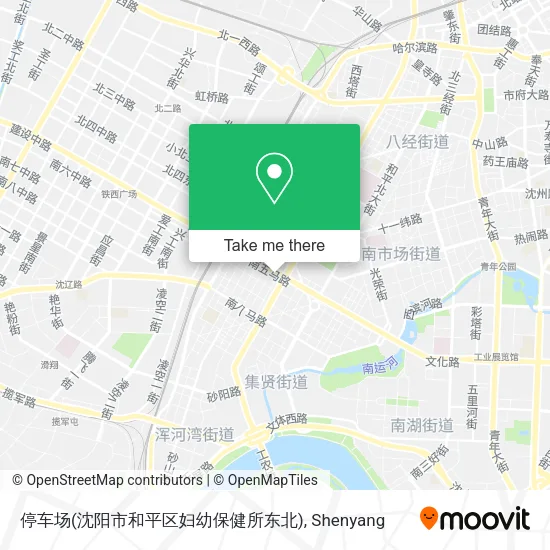 停车场(沈阳市和平区妇幼保健所东北) map